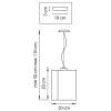 Подвесной светильник Lightstar Nubi 802113 фото 3