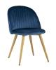 Набор из 4 стульев Stool Group Лион Страйпс DC-69030G HLR-63 X4 голубой фото 2