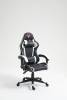 Кресло компьютерное Stool Group Topchairs Shadow GF-8079 black+white черно-белый фото 3