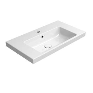 Раковина GSI Norm 8637111 70 см, белая глянцевая