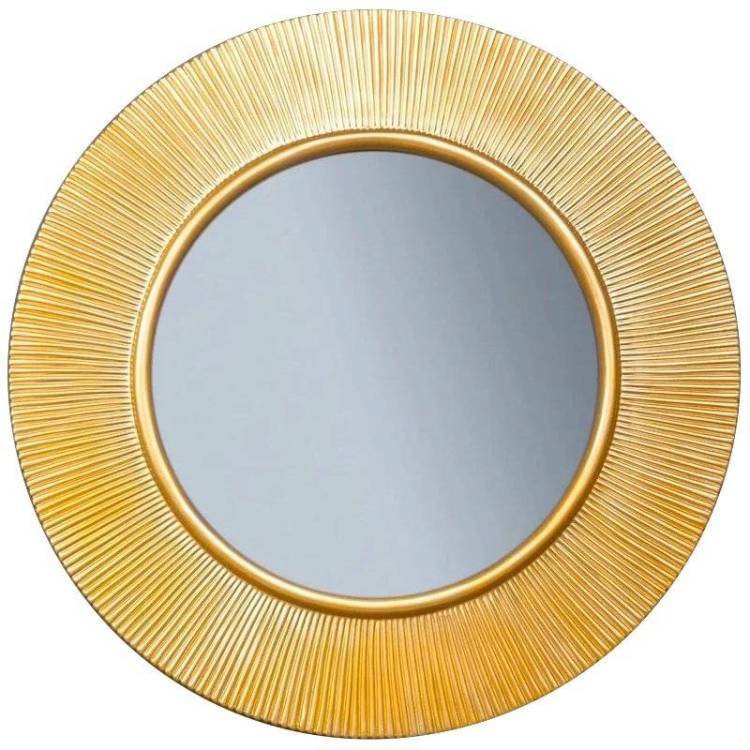 Зеркало Armadi Art Shine 528-G light с подсветкой, d82, Золото глянец