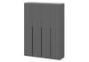 Шкаф с антресолью Woodville Даиго 676152 Графит серый фото 3