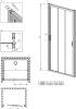 Душевая дверь в нишу Radaway Evo DW 80 фото 8