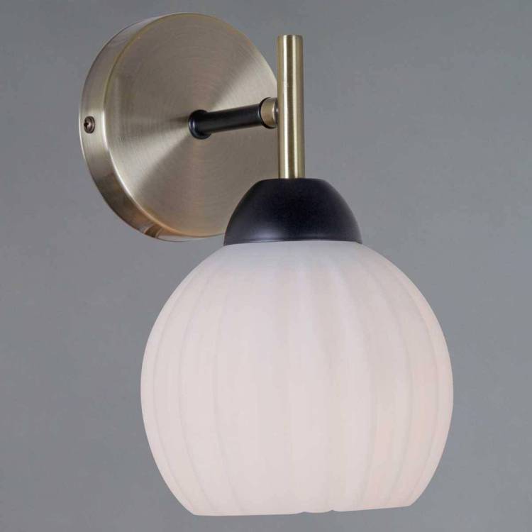 Настенный светильник Illumico IL0579-1WSQ-25 BK AB TRENTO