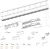 Система открывания Morelli INVISIBLE-2 1100, ширина 80-110 см, до 60 кг фото 2