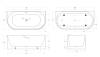 Акриловая ванна BelBagno BB713-1700-800 белая, 170x80 фото 4