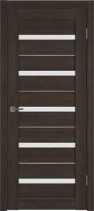 Межкомнатная дверь Владимирская Фабрика Дверей Atum Al 7 Wenge стекло White Cloud SM 600x2000