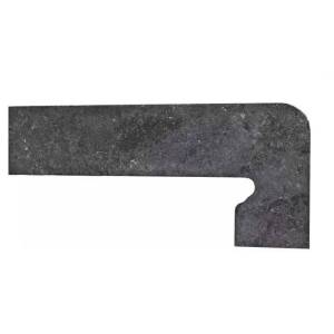 Плинтус Exagres Metalica Zanq. Basalt Derecha Правый 17.5x39.5