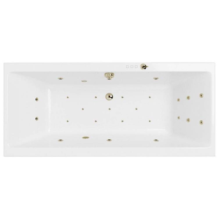 Акриловая ванна Excellent Pryzmat ULTRA WAEX.PRY18.ULTRA.BR 180x80 бронза