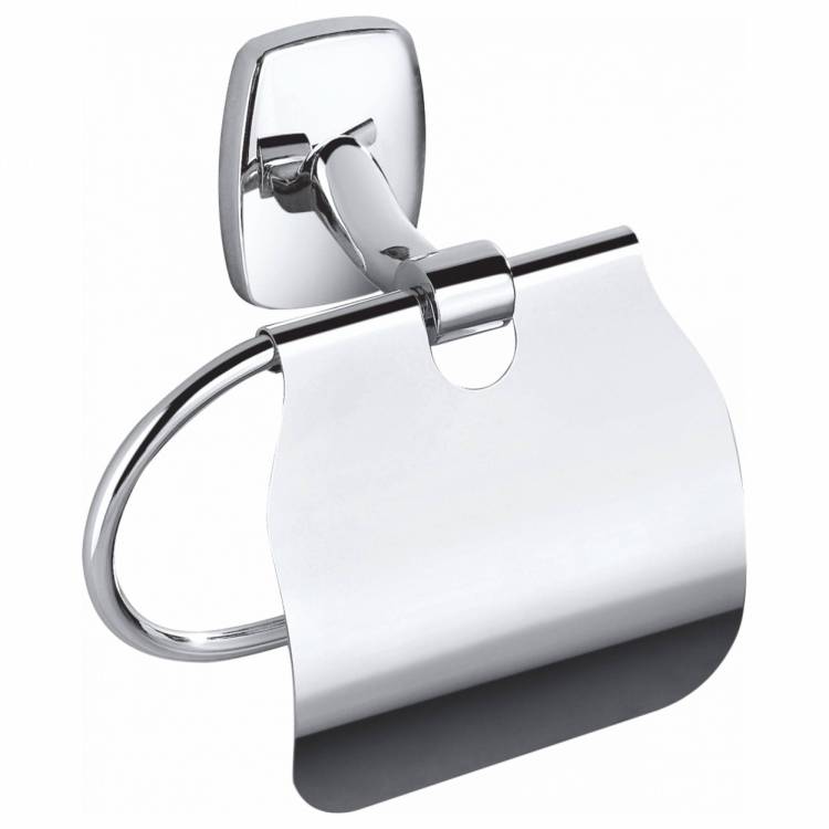 Держатель для туалетной бумаги Wonzon & Woghand WW-1601 с крышкой, хром