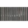 Керамическая плитка Dna Tiles Flash Bars 133477 Graphite 12.5x25