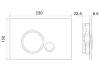 Комплект Унитаз подвесной BelBagno Sfera-R BB046CHR с сиденьем BB2111SC + Система инсталляции для унитазов BelBagno BB002-80 с кнопкой смыва BB014-SR-BIANCO фото 6