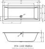 Акриловая ванна Riho Bathtubs B135015005 Lugo 190x80 левый - plug & play фото 3