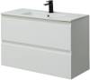 Тумба под раковину Allen Brau Eclipse 101 1.E1003.WM Белый матовый фото 7