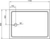 Поддон для душа Cezares Tray TRAY-A-AH-110/80-15-W 110x80, с сифоном фото 3
