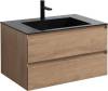 Мебель для ванной Vincea Luka 80 2 ящика, натуральный дуб фото 8