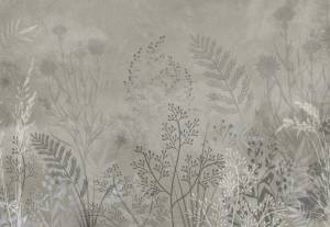 3D Фотообои Artegrafico «Композиция из полевых растений в теплых тонах» HRB-026 канвас