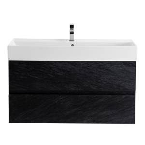 Тумба под раковину Cezares MOLVENO 46-100-2C-SO-NR Nero, 100x50x46