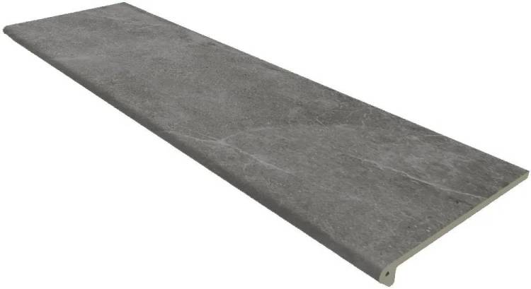 Ступень Gres de Aragon Petra 971207 Peldano Redondo Antracita Liso 30x120
