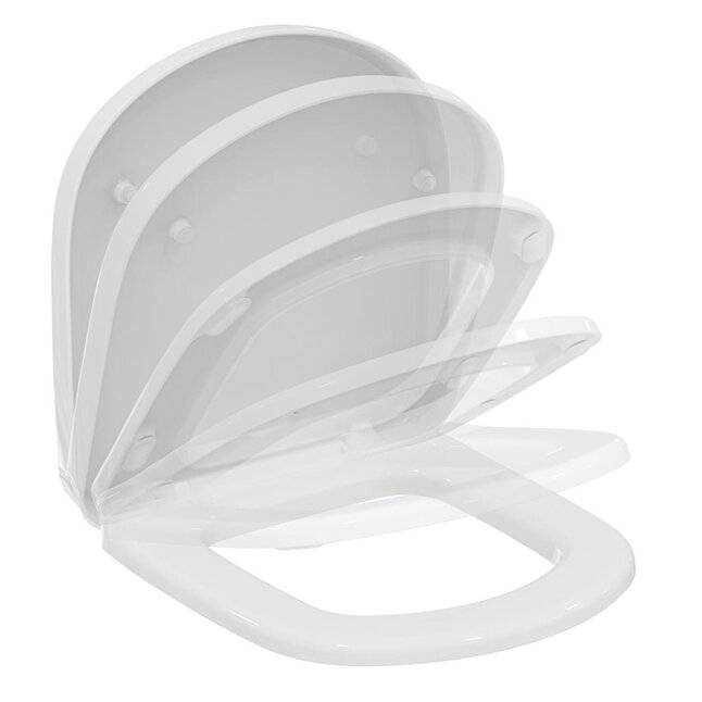 Крышка-сиденье Ideal Standard Tempo T679301 с микролифтом, Euro White (Евробелый)