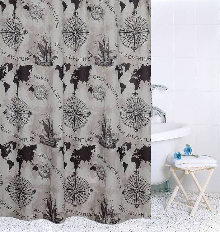 Шторка для ванной Bath Plus ch16100/3 рисунок