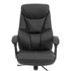Кресло компьютерное Tetchair Cambridge metalBL 25023 черный, кож.зам, ткань фото 7