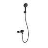 Смеситель для ванны Wonzon & Woghand WW-4530-MB с душевым гарнитуром, черный матовый