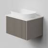 Тумба с раковиной La Fenice Terra Cappuccino NFNC-01-TER-C-60-3-M-GG бежевая матовая, 60 см