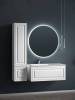 Тумба с раковиной Sancos Very VR100LW 100 см, L, Bianco фото 3
