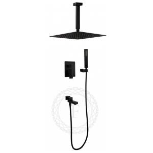 Душевая система Filarete Fing FL1042BL черный