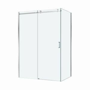 Душевой уголок BelBagno SOFT_CLOSE-2-AH-1-140/80-C-Cr профиль хром, стекло прозрачное, 140x80x200