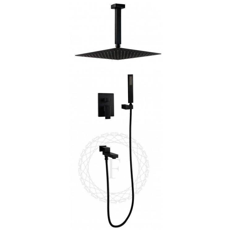 Душевая система Filarete Fing FL1042BL черный