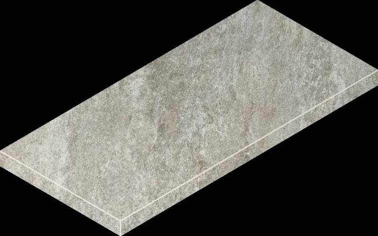 Ступень Italon Магма 620070002972 Сильвер Грип угловая левая 33x60