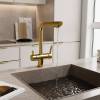 Смеситель для кухни Wasserkraft A8387 матовое золото фото 3