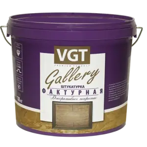 VGT GALLERY TS 05 ФАКТУРНАЯ ШТУКАТУРКА для наружных и внутренних работ (18кг)