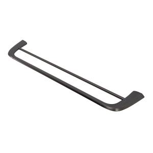 Полотенцедержатель Cezares Liner LINER-THD-60-GM двойной, оружейная сталь, 60 см