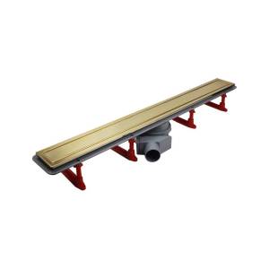 Душевой лоток Pestan Confluo Premium Gold Line 750 с решеткой