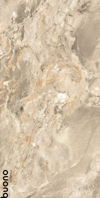 Керамогранит Buono Ceramica Marble M4409P Vision Natural Glossy бежевый 60x120