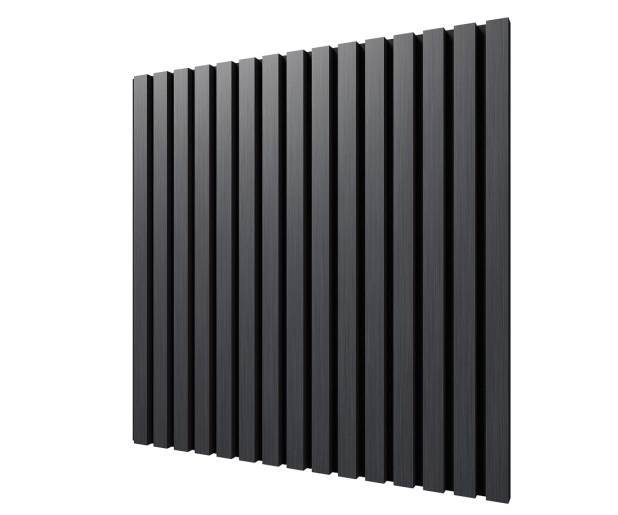 Акустическая панель Cosca Монако ACU01.20.S27 дуб антрацит темно-серый 60x60x2.1