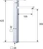 Смеситель для раковины Remer Qubika Q11LXL фото 2