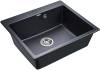 Комплект Paulmark Kante PM106052-BLM черный металлик + Смеситель Paulmark Wetter We213030-418 для кухонной мойки, черный металлик фото 3