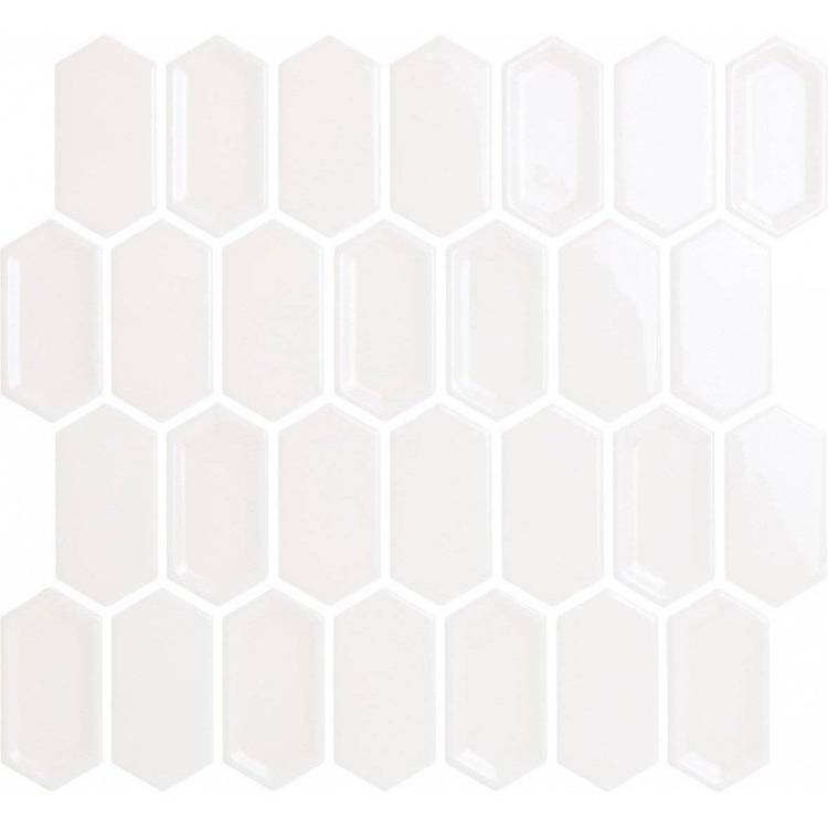 Мозаика LeeDo Candylike Crayon White Glos (3.8x7.6) 27.8x30.4