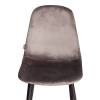 Стул Tetchair Breeze (mod. JSC-58) 21204 Dark grey (темно-серый) HLR24/черный 44x53x86 фото 6