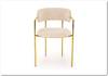 Стул кухонный Halmar K537 V-CH-K/537-KR-KREMOWY кремовый/золотой фото 7