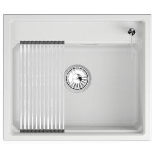 Мойка кухонная Granula Kitchen Space 6003i арктик, 60x51