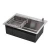 Мойка кухонная РМС MR MR-5843 c корзиной и дозатором, нержавеющая сталь фото 2