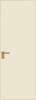 Межкомнатная дверь Profil Doors 1 AGK цвет профиля Золото, стекло безопасное 4 мм монохром жемчуг 700x2000