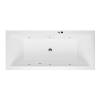 Акриловая ванна Excellent Heaven Slim 180x80 "SOFT" (хром)