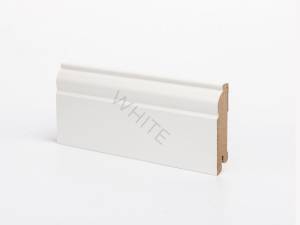 Плинтус Deartio White W 04-80 Белый 2050x80x16