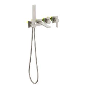 Смеситель для ванны с душем Timo Caisa 9014/13YSM встраиваемый, никель